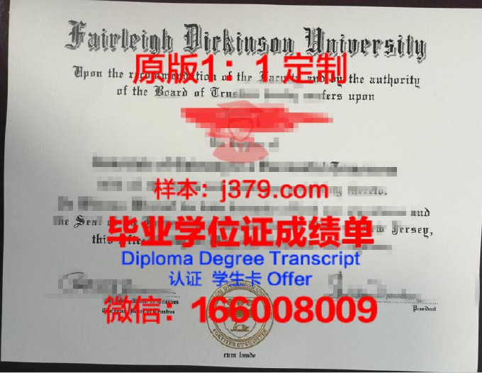 费尔利迪金森大学毕业证书什么颜色(菲尔莱迪金森大学排名)