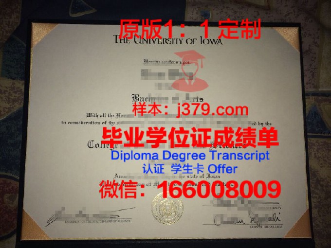 爱荷华大学学位证书(爱荷华大学jd)